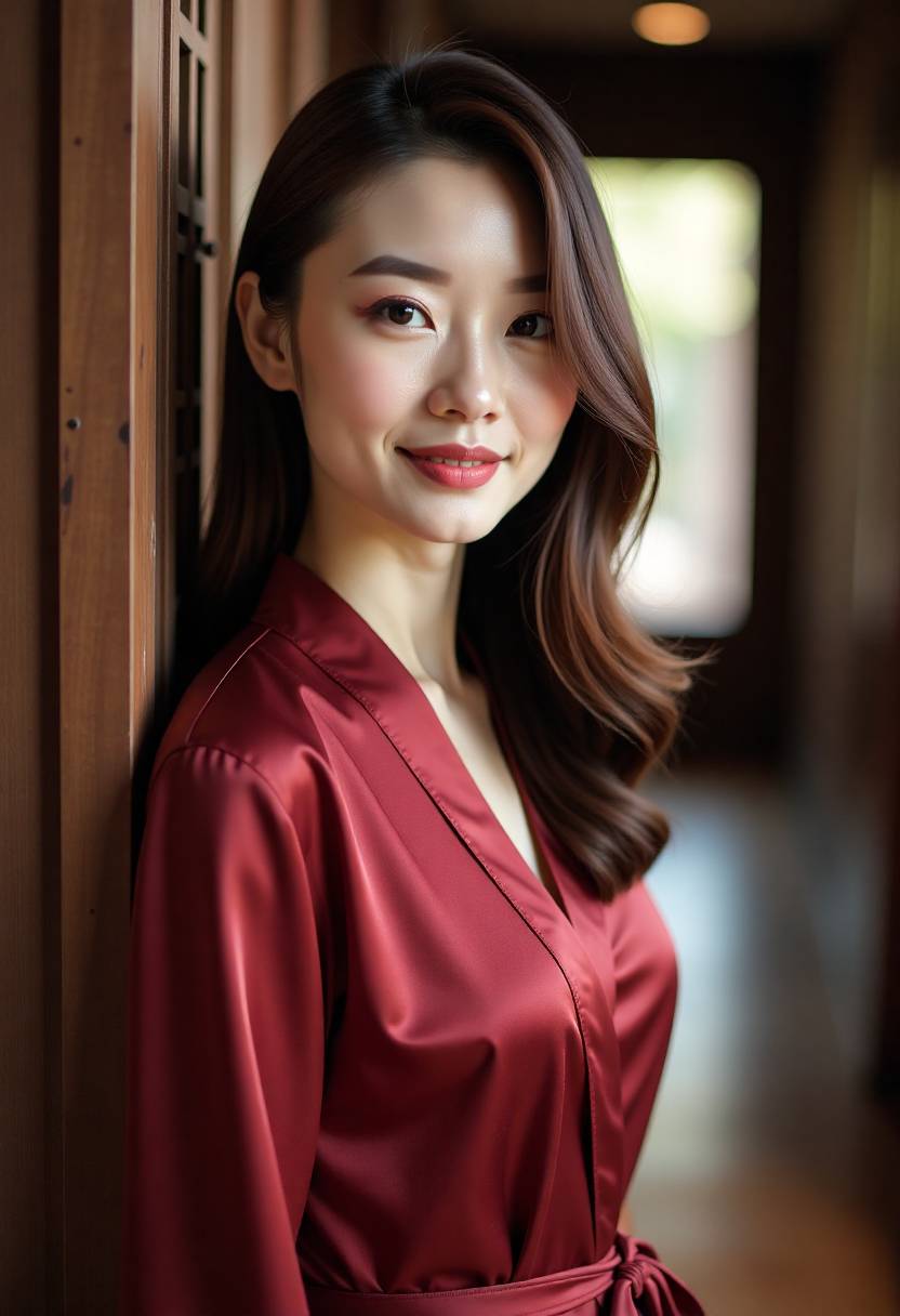 棚拍布光兔女郎套装滚边封面